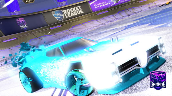 A Rocket League car design from RL_DxrkYT