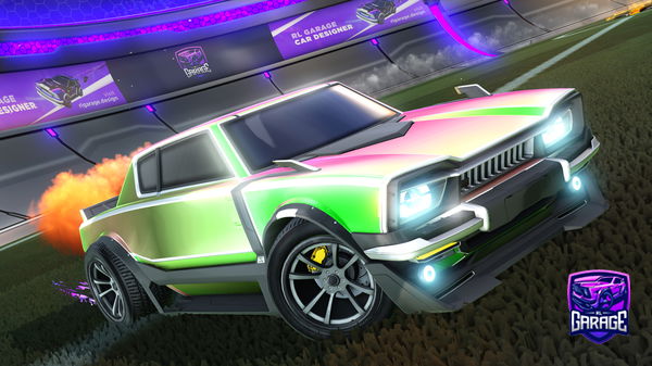 A Rocket League car design from StrayBox1694