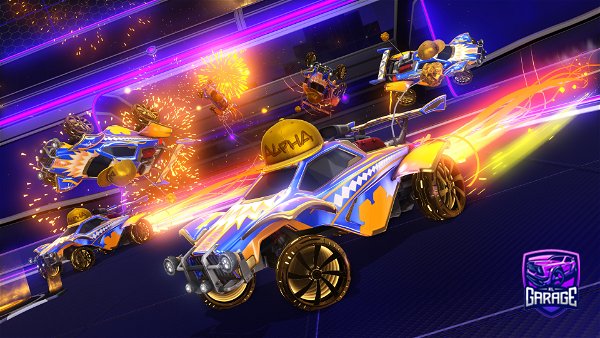 A Rocket League car design from Xperia_Barry