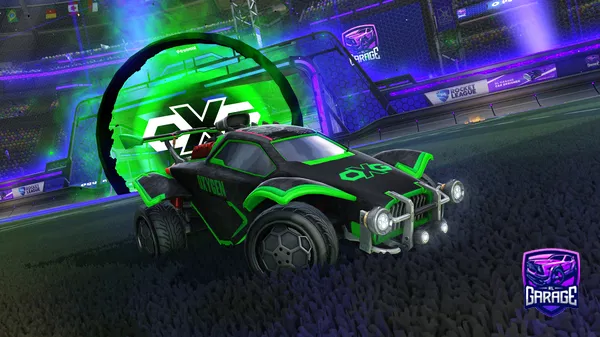 A Rocket League car design from Mallart