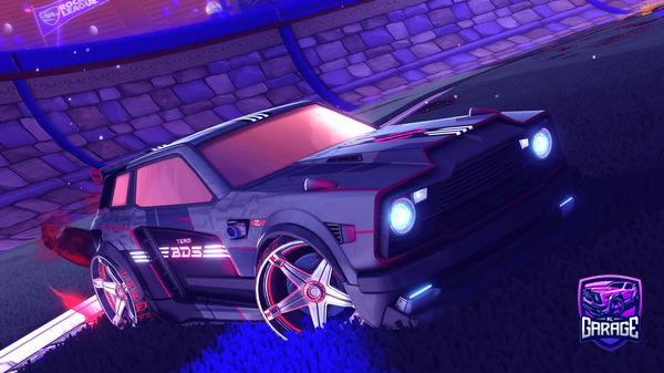 A Rocket League car design from DEMONiiAK69