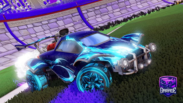 A Rocket League car design from Kurumi2308