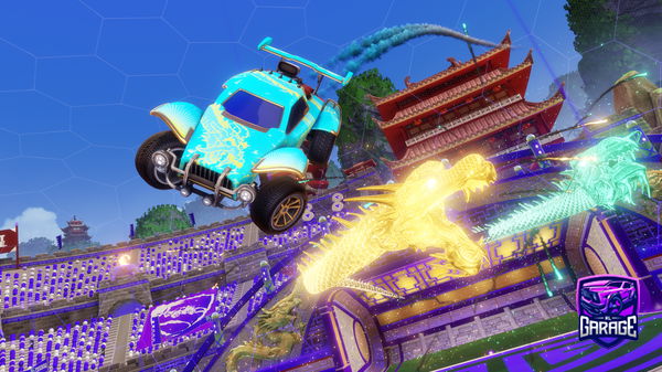 A Rocket League car design from Gmoney_2010pc