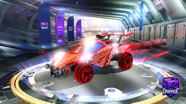 A Rocket League car design from Fergy23