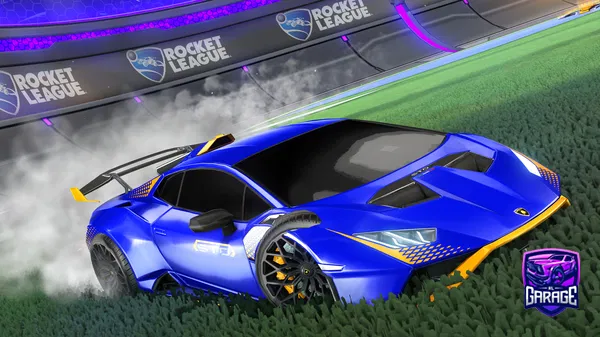 A Rocket League car design from SuperninjaHD69