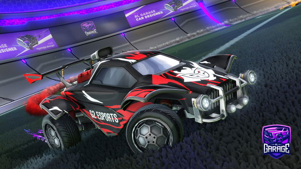 A Rocket League car design from br3cci144
