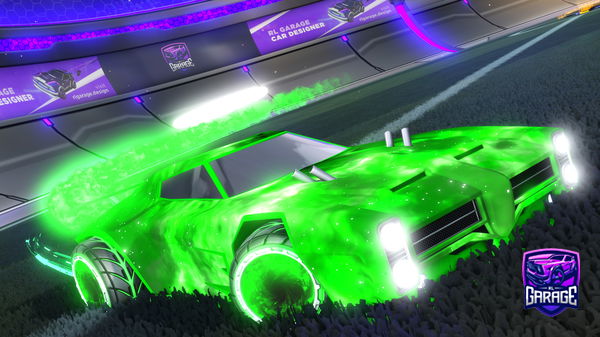A Rocket League car design from TMPGDan