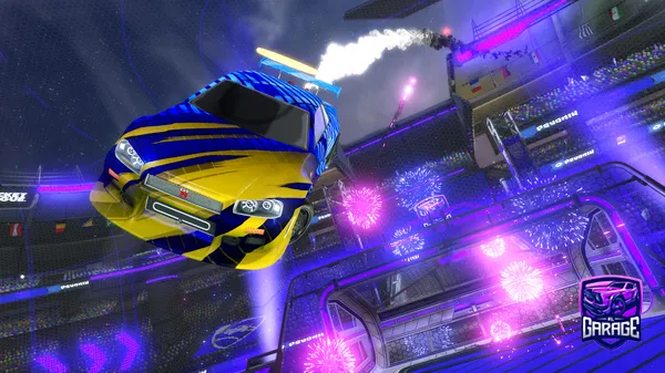 A Rocket League car design from AMC_jordan