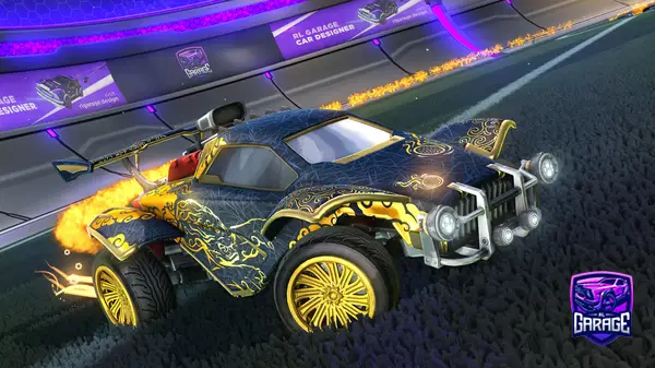 A Rocket League car design from TheNoob_125