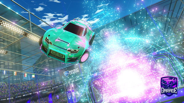 A Rocket League car design from hefferl