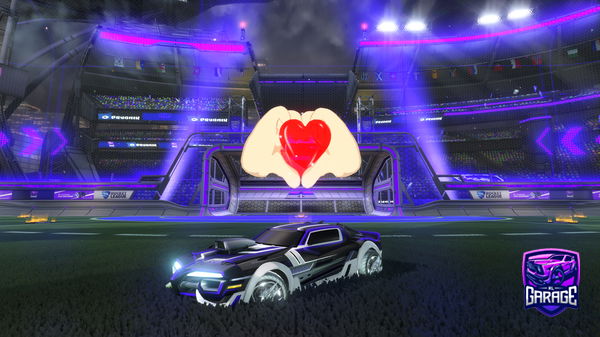 A Rocket League car design from qlpiraa
