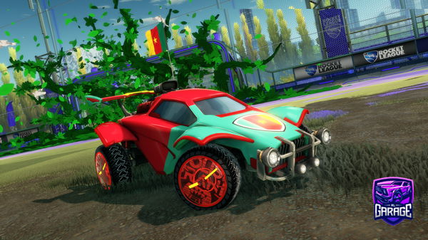 A Rocket League car design from HaukeTrading