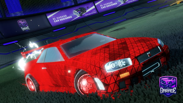 A Rocket League car design from Bradley12895-_-