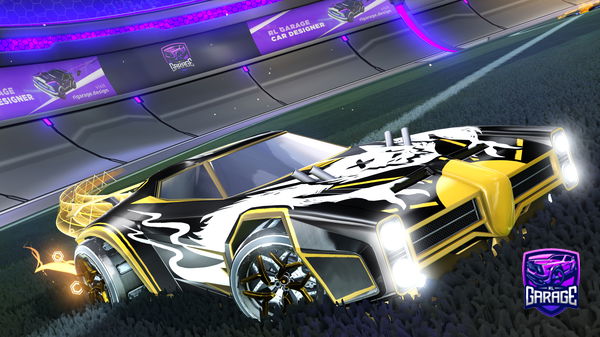 A Rocket League car design from dodogamer2124