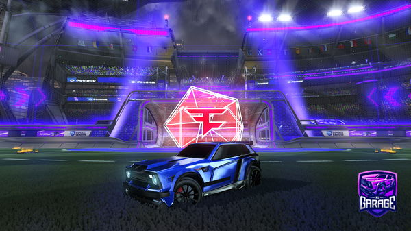 A Rocket League car design from messi66544