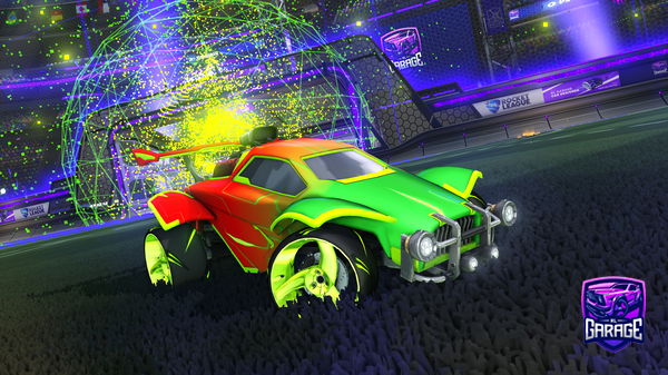 A Rocket League car design from kokoseq_