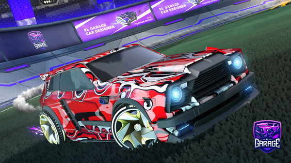 A Rocket League car design from Faze_Thomboy22