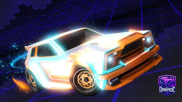 A Rocket League car design from EagleRise123