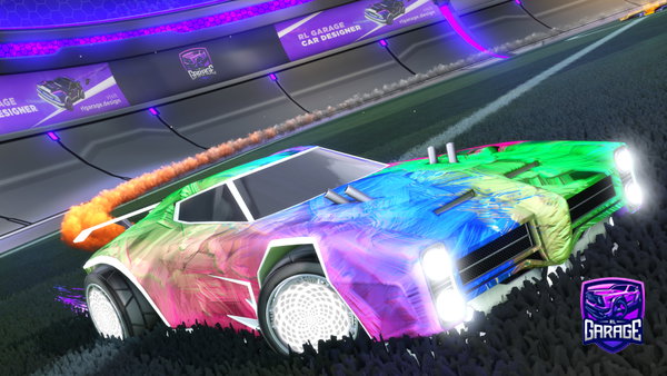 A Rocket League car design from Eljannnnss
