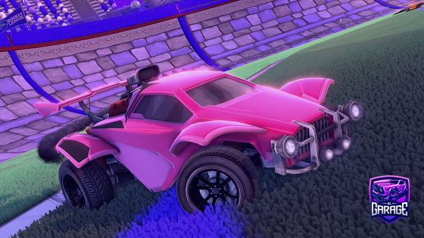 A Rocket League car design from kngg
