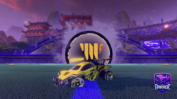 A Rocket League car design from PWR_Lunarz