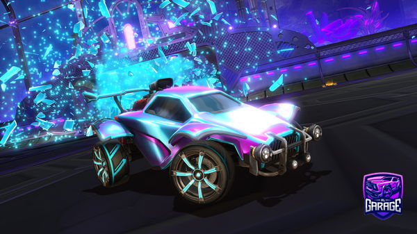 A Rocket League car design from SP4RKY08