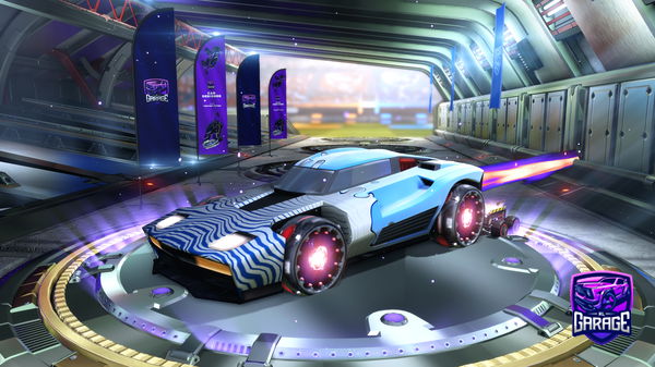 A Rocket League car design from SpiceMonkey