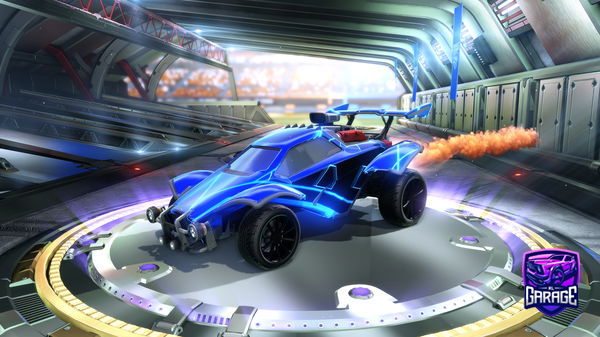 A Rocket League car design from DunnitRL_on_YT