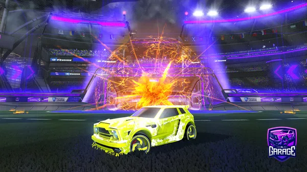 A Rocket League car design from Mateus_Andrade17