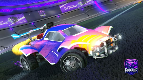 A Rocket League car design from LegacyAdams