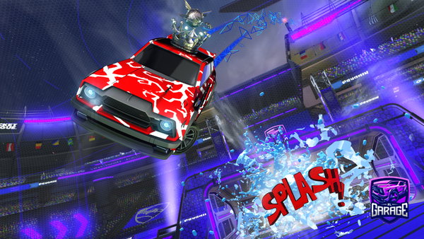 A Rocket League car design from Ex_Rei_Do_1v4