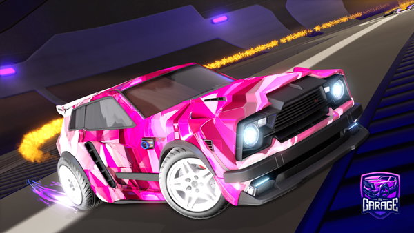 A Rocket League car design from Alphxzx