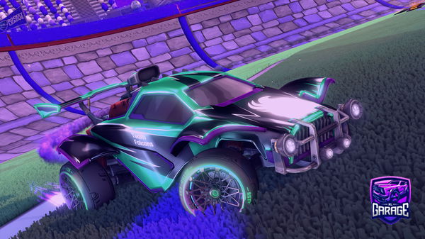 A Rocket League car design from Berzenji