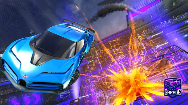 A Rocket League car design from Miata22b