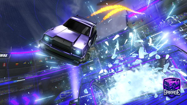 A Rocket League car design from dkroslak77