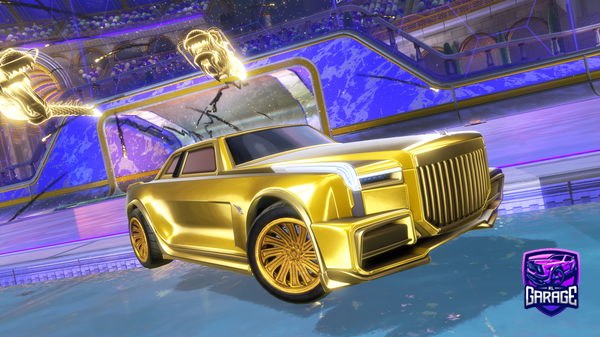 A Rocket League car design from Frenkie08