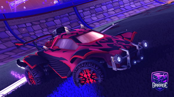 A Rocket League car design from Zacho7777