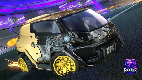 A Rocket League car design from amjxm10