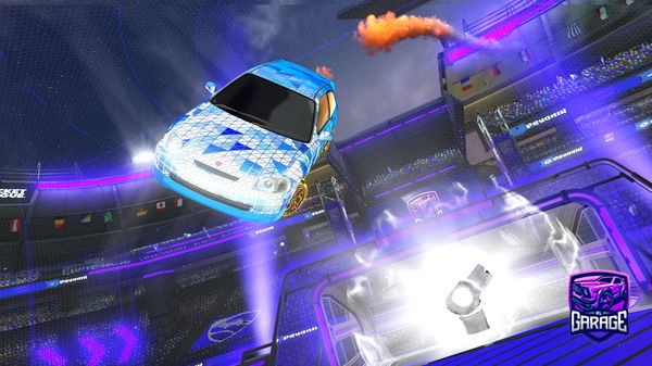 A Rocket League car design from Bobbysims