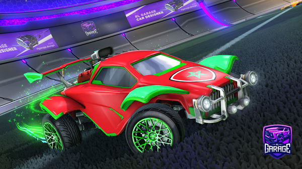 A Rocket League car design from ExotikSC