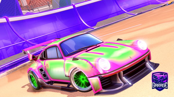 A Rocket League car design from im_king_kota_