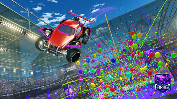 A Rocket League car design from WaterItem