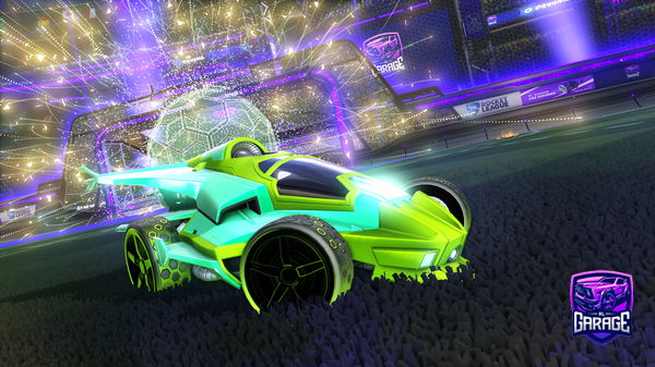 A Rocket League car design from Rodriotaku0906