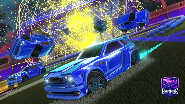 A Rocket League car design from mgzlive