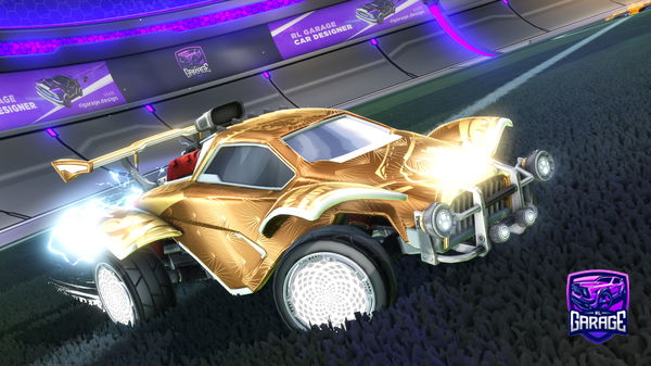 A Rocket League car design from Diamondcrusher38