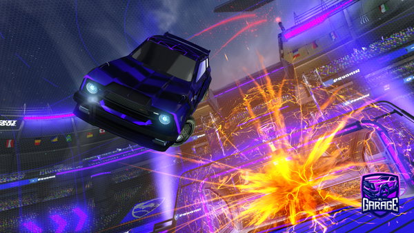 A Rocket League car design from 69Rose