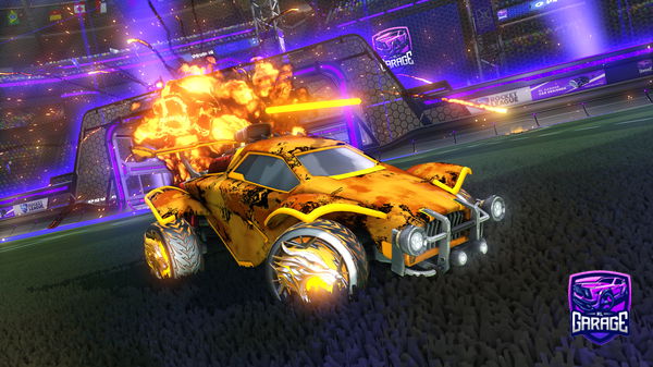 A Rocket League car design from NightRid3r