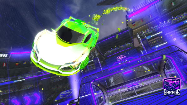 A Rocket League car design from doomryder610