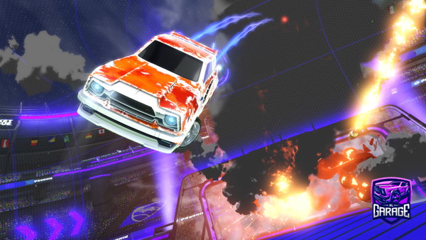 A Rocket League car design from Jamesgh247