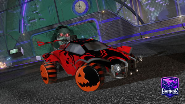 A Rocket League car design from Bzdylus